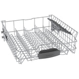 Bosch 100 Series SHX5AEM5N Dishwasher, 24 inch Exterior Width, 46 dB Decibel Level, Fully Integrated, Stainless Interior, 5 Wash Cycles, 15 Capacity (Place Settings), 3 Loading Racks, Wifi Enabled, Stainless Steel colour