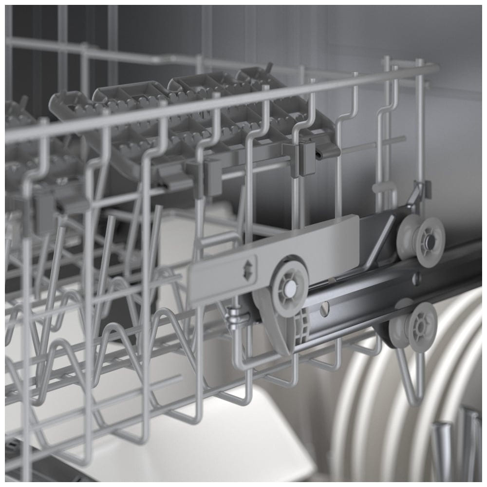 Bosch 100 Series SHX5AEM6N Dishwasher, 24" Built-In Dishwasher, WiFi Enabled, Black