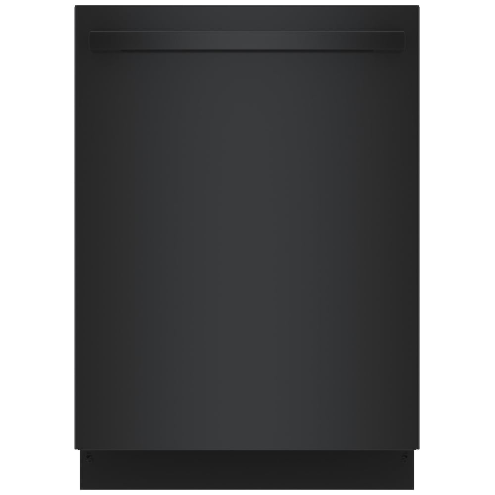 Bosch 100 Series SHX5AEM6N Dishwasher, 24 inch Exterior Width, 46 dB Decibel Level, Fully Integrated, Stainless Interior, 5 Wash Cycles, 15 Capacity (Place Settings), 3 Loading Racks, Wifi Enabled, Black colour