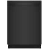 Bosch 100 Series SHX5AEM6N Dishwasher, 24 inch Exterior Width, 46 dB Decibel Level, Fully Integrated, Stainless Interior, 5 Wash Cycles, 15 Capacity (Place Settings), 3 Loading Racks, Wifi Enabled, Black colour