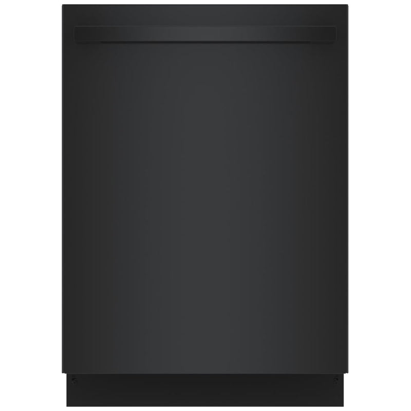 Bosch 100 Series SHX5AEM6N Dishwasher, 24 inch Exterior Width, 46 dB Decibel Level, Fully Integrated, Stainless Interior, 5 Wash Cycles, 15 Capacity (Place Settings), 3 Loading Racks, Wifi Enabled, Black colour