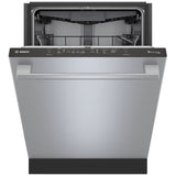 Bosch 500 Series SHX65DM5N Dishwasher, 24 inch Exterior Width, Fully Integrated, Stainless Interior, 3 Loading Racks, Wifi Enabled, Stainless Steel colour