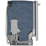 Bosch 500 Series SHX65DM5N Dishwasher, 24 inch Exterior Width, Fully Integrated, Stainless Interior, 3 Loading Racks, Wifi Enabled, Stainless Steel colour