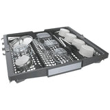 Bosch 800 Series SHX78CC5UC Dishwasher, 24 inch Exterior Width, 42 dB Decibel Level, Full Console, Stainless Interior, 9 Wash Cycles, 15 Capacity (Place Settings), 3 Loading Racks, Wifi Enabled, Stainless Steel colour