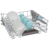 Bosch 800 Series SHX78CC5UC Dishwasher, 24 inch Exterior Width, 42 dB Decibel Level, Full Console, Stainless Interior, 9 Wash Cycles, 15 Capacity (Place Settings), 3 Loading Racks, Wifi Enabled, Stainless Steel colour