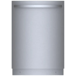Bosch 800 Series SHX78CC5UC Dishwasher, 24 inch Exterior Width, 42 dB Decibel Level, Full Console, Stainless Interior, 9 Wash Cycles, 15 Capacity (Place Settings), 3 Loading Racks, Wifi Enabled, Stainless Steel colour