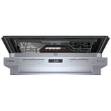 Bosch 800 Series SHX78CC5UC Dishwasher, 24 inch Exterior Width, 42 dB Decibel Level, Full Console, Stainless Interior, 9 Wash Cycles, 15 Capacity (Place Settings), 3 Loading Racks, Wifi Enabled, Stainless Steel colour