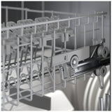 Bosch 800 Series SHX78CM4N Dishwasher, 24 inch Exterior Width, 42 dB Decibel Level, Fully Integrated, Stainless Interior, 8 Wash Cycles, 16 Capacity (Place Settings), 3 Loading Racks, Wifi Enabled, Black Stainless Steel colour