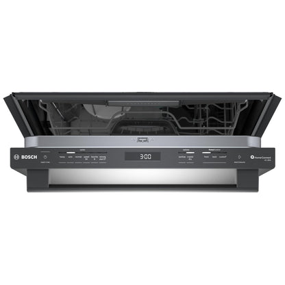 800 Series Dishwasher, 24", Brushed black steel anti-fingerprint SHX78CM4N