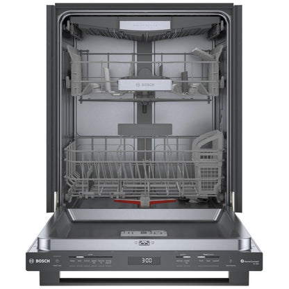 800 Series Dishwasher, 24", Brushed black steel anti-fingerprint SHX78CM4N