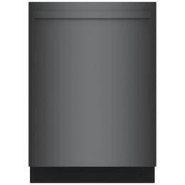 Bosch 800 Series SHX78CM4N Dishwasher, 24 inch Exterior Width, 42 dB Decibel Level, Fully Integrated, Stainless Interior, 8 Wash Cycles, 16 Capacity (Place Settings), 3 Loading Racks, Wifi Enabled, Black Stainless Steel colour