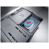 Bosch 800 Series SHX78CM4N Dishwasher, 24 inch Exterior Width, 42 dB Decibel Level, Fully Integrated, Stainless Interior, 8 Wash Cycles, 16 Capacity (Place Settings), 3 Loading Racks, Wifi Enabled, Black Stainless Steel colour