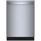 Bosch 800 Series SHX78CM5N Dishwasher, 24 inch Exterior Width, 42 dB Decibel Level, Fully Integrated, Stainless Interior, 8 Wash Cycles, 16 Capacity (Place Settings), 3 Loading Racks, Wifi Enabled, Stainless Steel colour