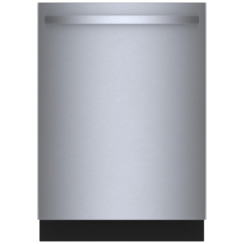 Bosch 800 Series SHX78CM5N Dishwasher, 24 inch Exterior Width, 42 dB Decibel Level, Fully Integrated, Stainless Interior, 8 Wash Cycles, 16 Capacity (Place Settings), 3 Loading Racks, Wifi Enabled, Stainless Steel colour