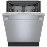 Bosch 800 Series SHX78DM5N Dishwasher, 24 inch Exterior Width, 42 dB Decibel Level, Fully Integrated, Stainless Interior, 8 Wash Cycles, 16 Capacity (Place Settings), 3 Loading Racks, Wifi Enabled, Stainless Steel colour