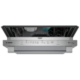 Bosch 800 Series SHX78DM5N Dishwasher, 24 inch Exterior Width, 42 dB Decibel Level, Fully Integrated, Stainless Interior, 8 Wash Cycles, 16 Capacity (Place Settings), 3 Loading Racks, Wifi Enabled, Stainless Steel colour