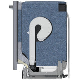 Bosch 800 Series SHX78DM5N Dishwasher, 24 inch Exterior Width, 42 dB Decibel Level, Fully Integrated, Stainless Interior, 8 Wash Cycles, 16 Capacity (Place Settings), 3 Loading Racks, Wifi Enabled, Stainless Steel colour