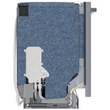 Bosch 800 Series SHX78DM5N Dishwasher, 24 inch Exterior Width, 42 dB Decibel Level, Fully Integrated, Stainless Interior, 8 Wash Cycles, 16 Capacity (Place Settings), 3 Loading Racks, Wifi Enabled, Stainless Steel colour