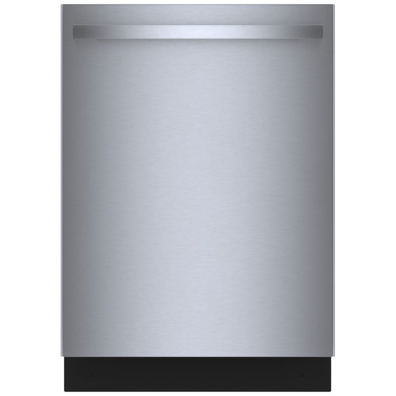 Bosch 800 Series SHX78DM5N Dishwasher, 24 inch Exterior Width, 42 dB Decibel Level, Fully Integrated, Stainless Interior, 8 Wash Cycles, 16 Capacity (Place Settings), 3 Loading Racks, Wifi Enabled, Stainless Steel colour