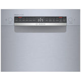 Bosch 800 Series SPE68C75UC Dishwasher, 18 inch Exterior Width, 44 dB Decibel Level, Full Console, Stainless Interior, 6 Wash Cycles, 10 Capacity (Place Settings), 3 Loading Racks, Wifi Enabled, Stainless Steel colour