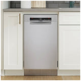 Bosch 800 Series SPE68C75UC Dishwasher, 18 inch Exterior Width, 44 dB Decibel Level, Full Console, Stainless Interior, 6 Wash Cycles, 10 Capacity (Place Settings), 3 Loading Racks, Wifi Enabled, Stainless Steel colour