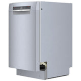 Bosch 800 Series SPE68C75UC Dishwasher, 18 inch Exterior Width, 44 dB Decibel Level, Full Console, Stainless Interior, 6 Wash Cycles, 10 Capacity (Place Settings), 3 Loading Racks, Wifi Enabled, Stainless Steel colour