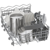 Bosch 800 Series SPV68C73UC Dishwasher, 18 inch Exterior Width, 44 dB Decibel Level, Fully Integrated, Stainless Interior, 6 Wash Cycles, 10 Capacity (Place Settings), 3 Loading Racks, Wifi Enabled, Panel Ready