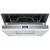Bosch 800 Series SPV68C73UC Dishwasher, 18 inch Exterior Width, 44 dB Decibel Level, Fully Integrated, Stainless Interior, 6 Wash Cycles, 10 Capacity (Place Settings), 3 Loading Racks, Wifi Enabled, Panel Ready