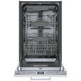 Bosch 800 Series SPV68C73UC Dishwasher, 18 inch Exterior Width, 44 dB Decibel Level, Fully Integrated, Stainless Interior, 6 Wash Cycles, 10 Capacity (Place Settings), 3 Loading Racks, Wifi Enabled, Panel Ready