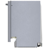 Bosch 800 Series SPX68C75UC Dishwasher, 18 inch Exterior Width, 44 dB Decibel Level, Fully Integrated, Stainless Interior, 6 Wash Cycles, 10 Capacity (Place Settings), 3 Loading Racks, Wifi Enabled, Stainless Steel colour