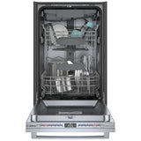 Bosch 800 Series SPX68C75UC Dishwasher, 18 inch Exterior Width, 44 dB Decibel Level, Fully Integrated, Stainless Interior, 6 Wash Cycles, 10 Capacity (Place Settings), 3 Loading Racks, Wifi Enabled, Stainless Steel colour