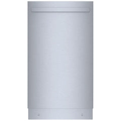 Bosch 800 Series SPX68C75UC Dishwasher, 18 inch Exterior Width, 44 dB Decibel Level, Fully Integrated, Stainless Interior, 6 Wash Cycles, 10 Capacity (Place Settings), 3 Loading Racks, Wifi Enabled, Stainless Steel colour