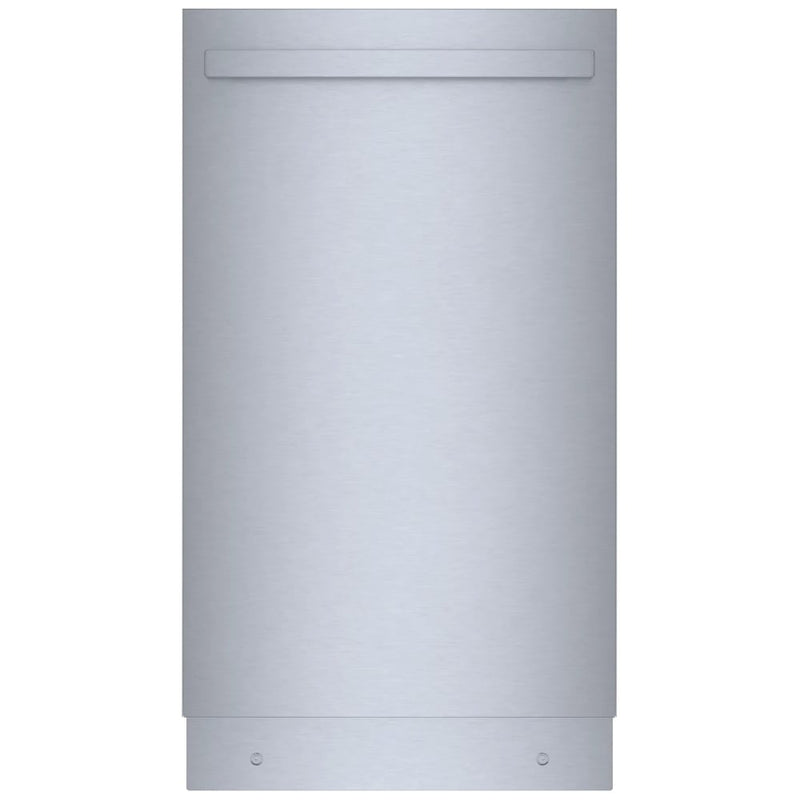 Bosch 800 Series SPX68C75UC Dishwasher, 18 inch Exterior Width, 44 dB Decibel Level, Fully Integrated, Stainless Interior, 6 Wash Cycles, 10 Capacity (Place Settings), 3 Loading Racks, Wifi Enabled, Stainless Steel colour