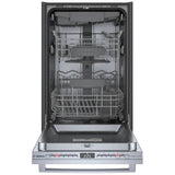 Bosch 800 Series SPX68C75UC Dishwasher, 18 inch Exterior Width, 44 dB Decibel Level, Fully Integrated, Stainless Interior, 6 Wash Cycles, 10 Capacity (Place Settings), 3 Loading Racks, Wifi Enabled, Stainless Steel colour