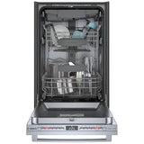 Bosch 800 Series SPX68C75UC Dishwasher, 18 inch Exterior Width, 44 dB Decibel Level, Fully Integrated, Stainless Interior, 6 Wash Cycles, 10 Capacity (Place Settings), 3 Loading Racks, Wifi Enabled, Stainless Steel colour