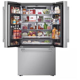LG Studio SRFB27S3 Counter Depth French Door Refrigerator, 36 inch Width, 26.5 cu. ft. Capacity, Counter Depth, Water Dispenser (Interior), Ice Dispenser (Freezer Located), ENERGY STAR Certified, Stainless Steel colour