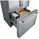 LG Studio SRFB27S3 Counter Depth French Door Refrigerator, 36 inch Width, 26.5 cu. ft. Capacity, Counter Depth, Water Dispenser (Interior), Ice Dispenser (Freezer Located), ENERGY STAR Certified, Stainless Steel colour