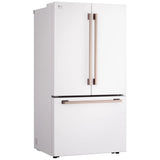 LG Studio SRFB27W3 Counter Depth French Door Refrigerator, 36 inch Width, 26.5 cu. ft. Capacity, Counter Depth, Water Dispenser (Interior), Ice Dispenser (Freezer Located), ENERGY STAR Certified, White colour