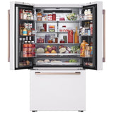 LG Studio SRFB27W3 Counter Depth French Door Refrigerator, 36 inch Width, 26.5 cu. ft. Capacity, Counter Depth, Water Dispenser (Interior), Ice Dispenser (Freezer Located), ENERGY STAR Certified, White colour