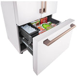 LG Studio SRFB27W3 Counter Depth French Door Refrigerator, 36 inch Width, 26.5 cu. ft. Capacity, Counter Depth, Water Dispenser (Interior), Ice Dispenser (Freezer Located), ENERGY STAR Certified, White colour