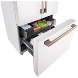 LG Studio SRFB27W3 Counter Depth French Door Refrigerator, 36 inch Width, 26.5 cu. ft. Capacity, Counter Depth, Water Dispenser (Interior), Ice Dispenser (Freezer Located), ENERGY STAR Certified, White colour