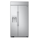 LG Studio SRSXB2622S Side by Side Built In Refrigerator Front View