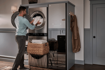 LG Studio SWWE50N3 27 inch Width Washer & Dryer Set, Stainless Steel colour