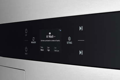 LG Studio SWWE50N3 27 inch Width Washer & Dryer Set, Stainless Steel colour