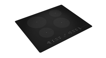 Whirlpool UCIG245KBL Induction Cooktop, 24 inch Exterior Width, 4 Burners, 3,000 Highest Burner Element (Watts), Black colour