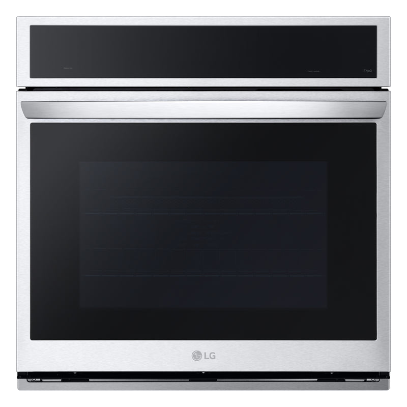 LG WSEP4727F Single Wall Oven, 30 inch Exterior Width, True Convection, Self Clean, 4.7 cu. ft. Capacity, Temperature Probe, Wifi Enabled, Air Fry, Stainless Steel colour