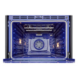 LG 4.7 cu. ft. Smart Single Wall Oven with Convection and Air Fry WSEP4723F interior view (upper)