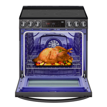 6.3 cu ft. Smart Wi-Fi Enabled ProBake Convection® InstaView™ Electric Slide-in Ranges with AirFry LSEL6335D