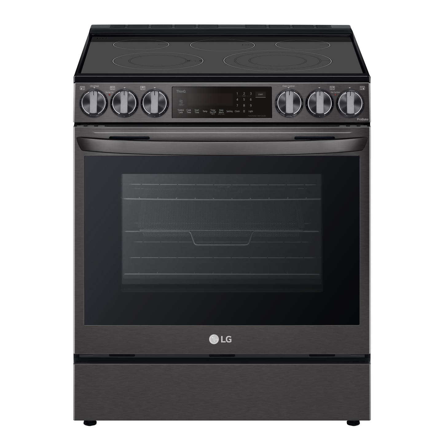 6.3 cu ft. Smart Wi-Fi Enabled ProBake Convection® InstaView™ Electric Slide-in Ranges with AirFry LSEL6335D