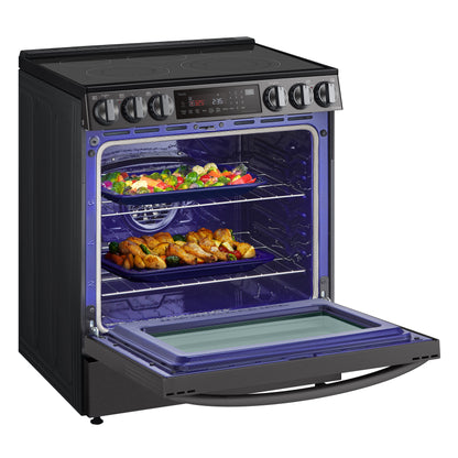 6.3 cu ft. Smart Wi-Fi Enabled ProBake Convection® InstaView™ Electric Slide-in Ranges with AirFry LSEL6335D